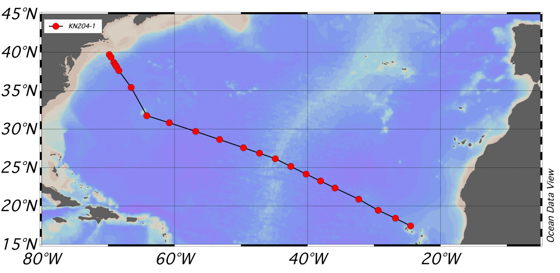 KN204-1 station map