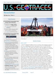 U.S. GEOTRACES Newsletter Spring 2024 - Issue 2