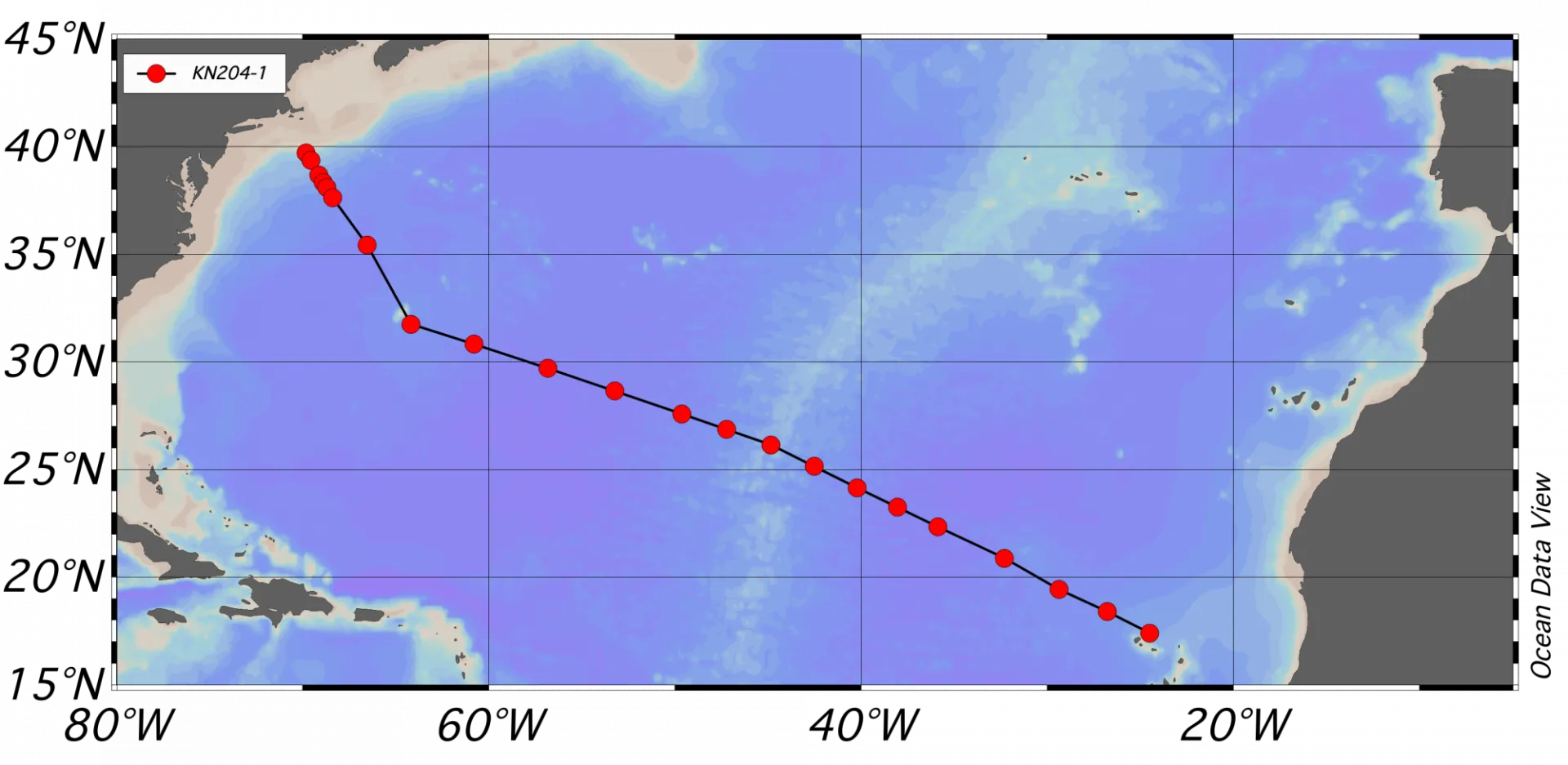 KN204-1 station map