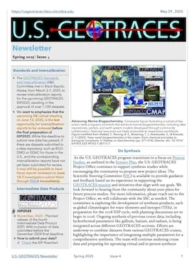 U.S. GEOTRACES Newsletter Spring 2025 - Issue 4